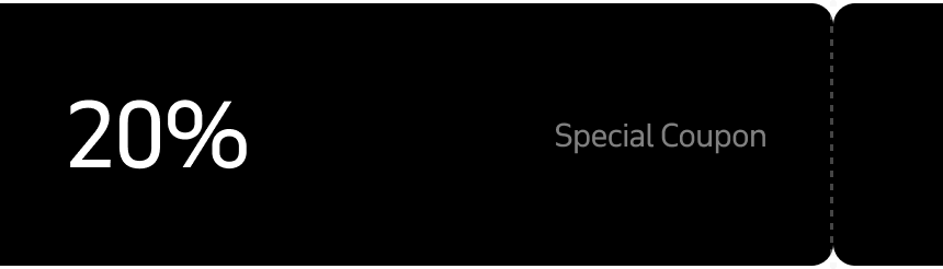 20% Special Coupon